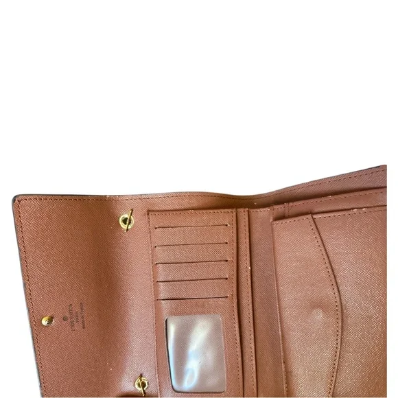 Louis Vuitton Brown Monogram Women's Wallet - Picture 6 of 10